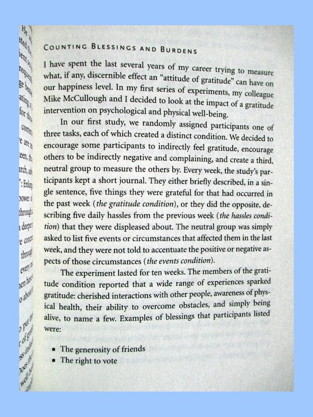 Book - Thanks! How Practicing Gratitude Can Make You Happier, by Robert Emmons - Picture 5 of 10